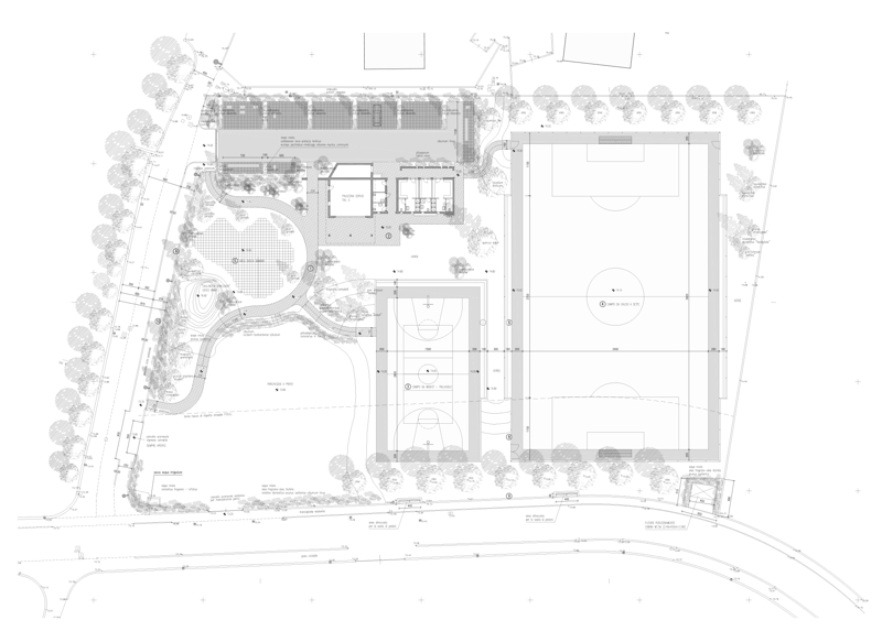 Centro S.Alessandro Planimetria