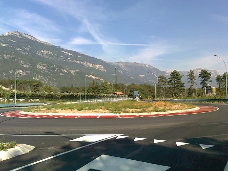Rotatoria a Marco Nord - Rovereto