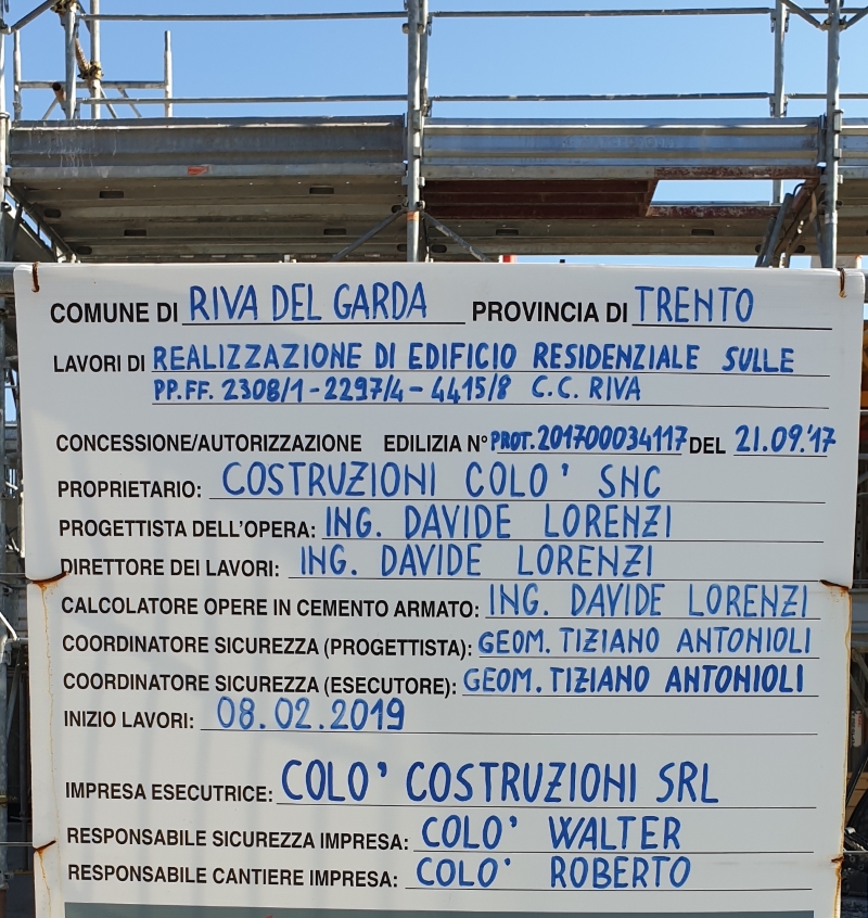 CANTIERE CARTELLO