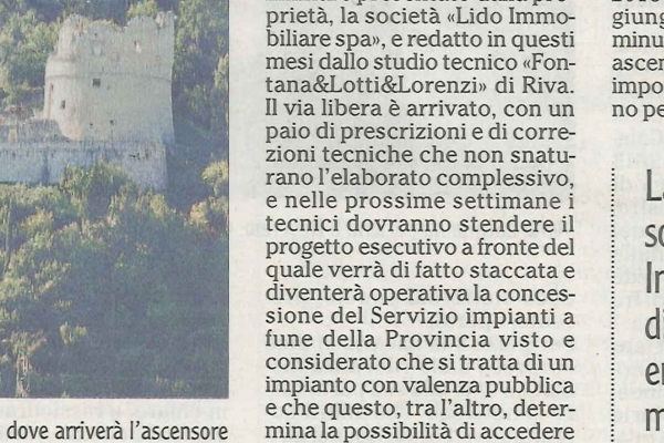 C'è il via libera per l'ascensore